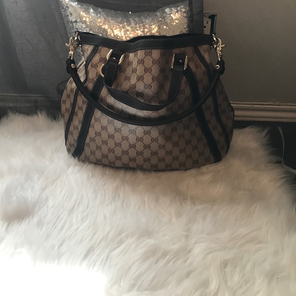 Gucci crystallized abbey bag